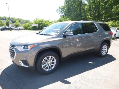 Pepperdust Metallic Chevrolet Traverse LT AWD.  Click to enlarge.