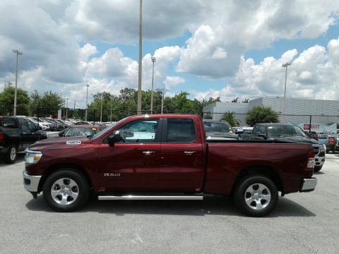 Delmonico Red Pearl Ram 1500 Big Horn Quad Cab.  Click to enlarge.