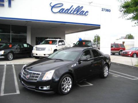 Black Raven Cadillac CTS Sedan.  Click to enlarge.