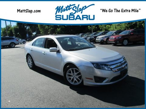 Ingot Silver Metallic Ford Fusion SEL V6 AWD.  Click to enlarge.