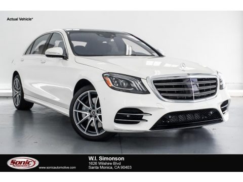 designo Diamond White Metallic Mercedes-Benz S 560 Sedan. Click to enlarge. designo Diamond White Metallic Mercedes-Benz S 560 Sedan. Click to enlarge.