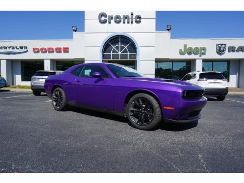 Plum Crazy Pearl Dodge Challenger R/T.  Click to enlarge.