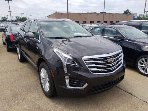 Dark Granite Metallic Cadillac XT5 AWD.  Click to enlarge.