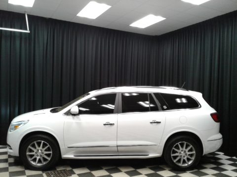 Summit White Buick Enclave Leather. Click to enlarge. Summit White Buick Enclave Leather. Click to enlarge.
