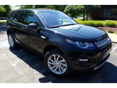 Narvik Black Metallic Land Rover Discovery Sport HSE.  Click to enlarge.