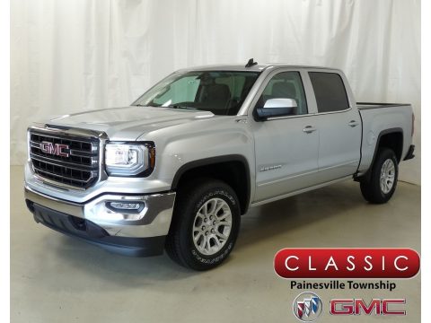 Quicksilver Metallic GMC Sierra 1500 SLE Crew Cab 4WD.  Click to enlarge.