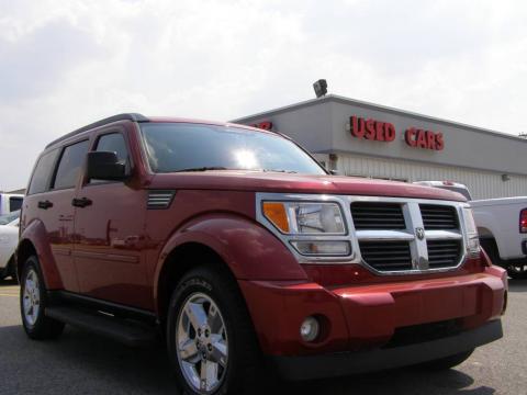 Inferno Red Crystal Pearl Dodge Nitro SLT.  Click to enlarge.