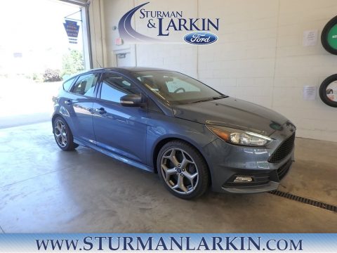 Blue Metallic Ford Focus ST Hatch.  Click to enlarge.