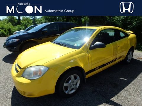 Rally Yellow Chevrolet Cobalt Coupe.  Click to enlarge.