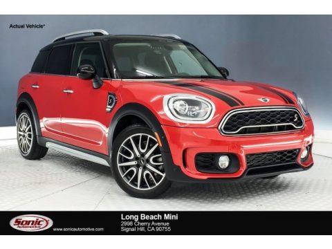 Chili Red Mini Countryman Cooper S.  Click to enlarge.