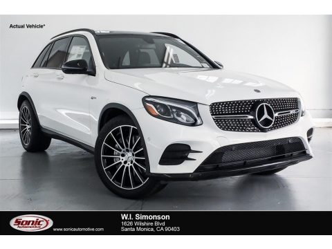 Polar White Mercedes-Benz GLC AMG 43 4Matic.  Click to enlarge.