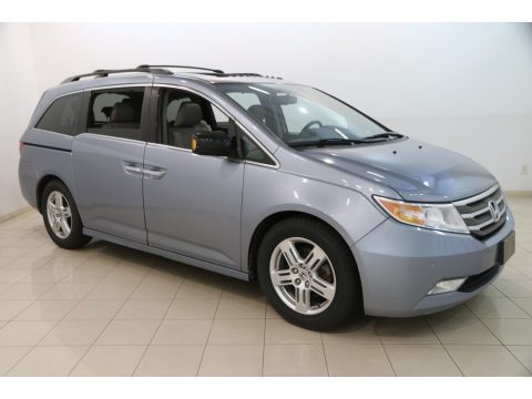 Celestial Blue Metallic Honda Odyssey Touring.  Click to enlarge.