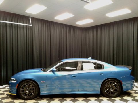 B5 Blue Pearl Dodge Charger R/T Scat Pack.  Click to enlarge.