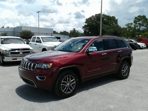 Velvet Red Pearl Jeep Grand Cherokee Limited.  Click to enlarge.