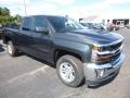Front 3/4 View of 2019 Chevrolet Silverado LD LT Double Cab 4x4 #7