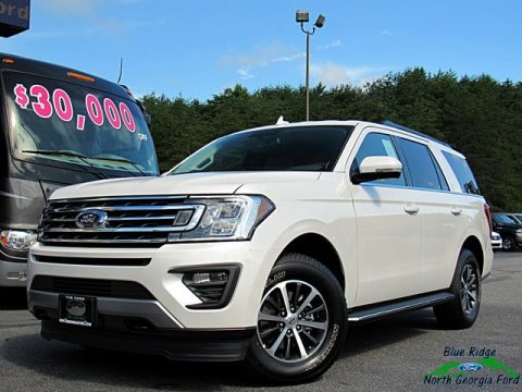White Platinum Ford Expedition XLT 4x4.  Click to enlarge.