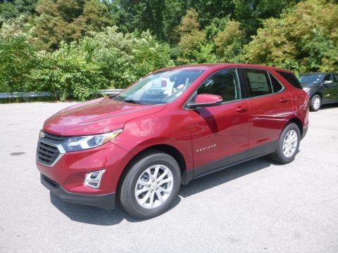 Cajun Red Tintcoat Chevrolet Equinox LT AWD.  Click to enlarge.