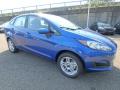 Front 3/4 View of 2018 Ford Fiesta SE Sedan #9