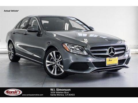 Selenite Grey Metallic Mercedes-Benz C 300 Sedan.  Click to enlarge.