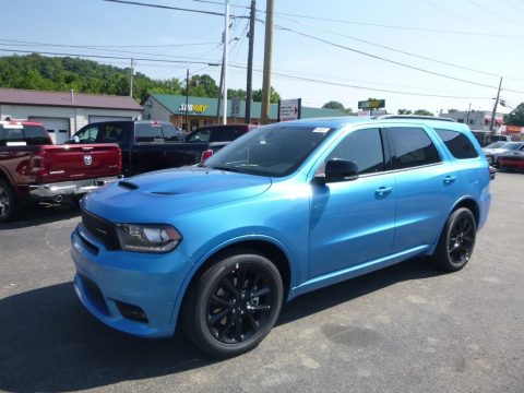 Surf Blue Pearl Dodge Durango R/T AWD.  Click to enlarge.