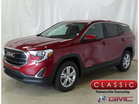 Red Quartz Tintcoat GMC Terrain SLE AWD.  Click to enlarge.