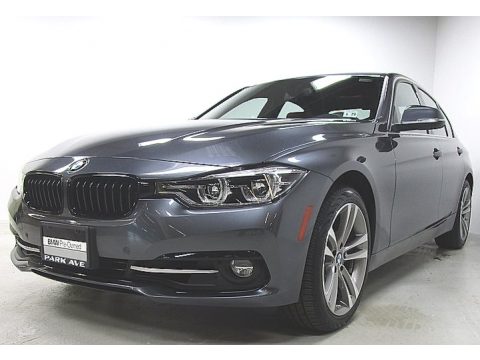 Mineral Grey Metallic BMW 3 Series 330i xDrive Sedan.  Click to enlarge.