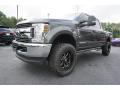 Front 3/4 View of 2018 Ford F250 Super Duty XLT Crew Cab 4x4 #3