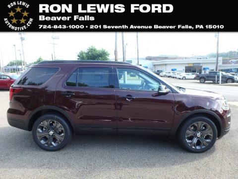 Burgundy Velvet Ford Explorer Sport 4WD.  Click to enlarge.
