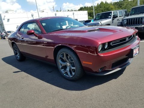 Octane Red Pearl Dodge Challenger SXT.  Click to enlarge.