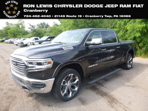 Rugged Brown Pearl Ram 1500 Long Horn Crew Cab 4x4.  Click to enlarge.