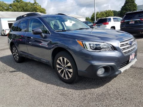 Carbide Gray Metallic Subaru Outback 2.5i Limited.  Click to enlarge.