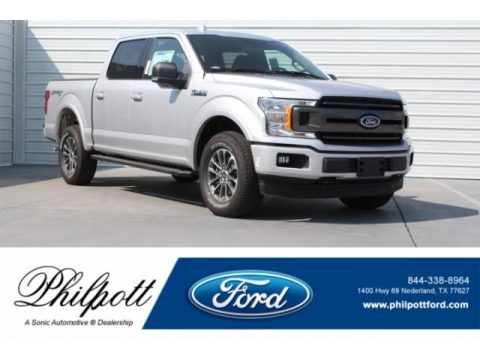 Ingot Silver Ford F150 XLT SuperCrew 4x4.  Click to enlarge.