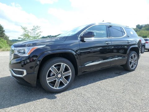 Ebony Twilight Metallic GMC Acadia Denali AWD.  Click to enlarge.