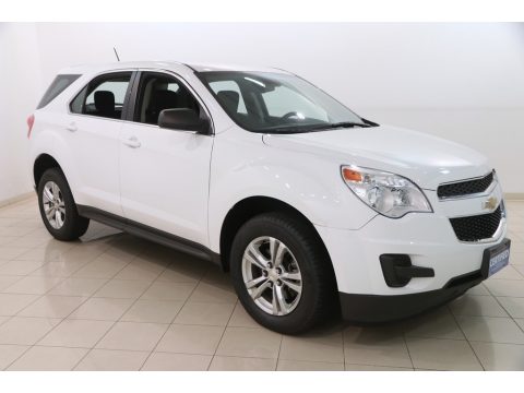 Summit White Chevrolet Equinox LS.  Click to enlarge.