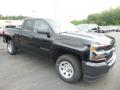 Front 3/4 View of 2019 Chevrolet Silverado LD WT Double Cab 4x4 #7