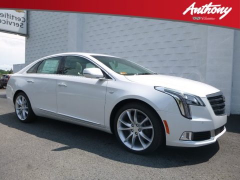 Crystal White Tricoat Cadillac XTS Premium Luxury AWD.  Click to enlarge.