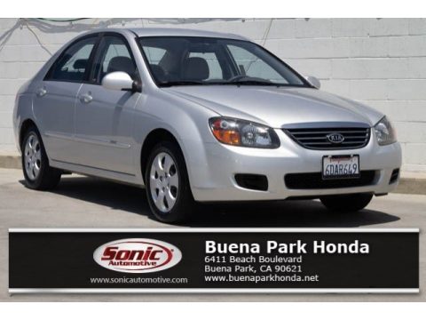 Bright Silver Metallic Kia Spectra EX Sedan. Click to enlarge. Bright Silver Metallic Kia Spectra EX Sedan. Click to enlarge.