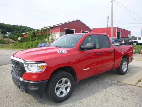Flame Red Ram 1500 Tradesman Quad Cab 4x4.  Click to enlarge.