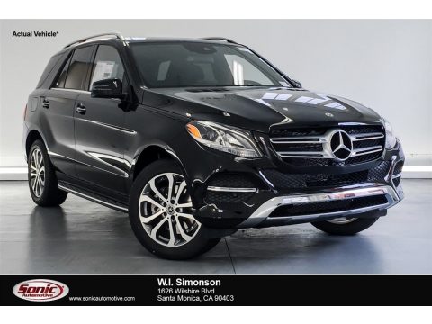 Black Mercedes-Benz GLE 350.  Click to enlarge.
