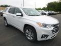 Front 3/4 View of 2019 Chevrolet Traverse High Country AWD #7