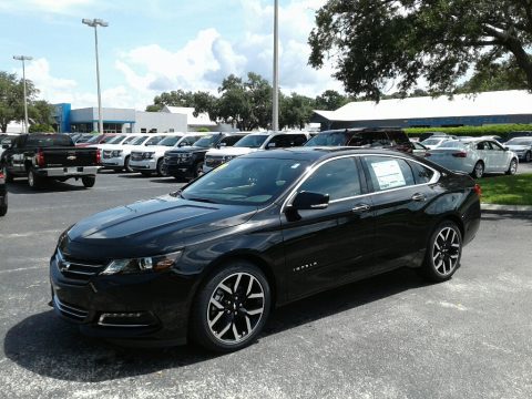 Black Chevrolet Impala Premier.  Click to enlarge.