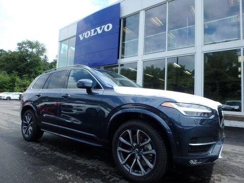 Denim Blue Metallic Volvo XC90 T6 AWD Momentum.  Click to enlarge.