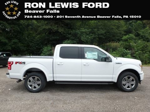 Oxford White Ford F150 XLT SuperCrew 4x4.  Click to enlarge.