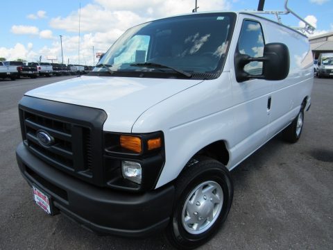 Oxford White Ford E Series Van E250 Cargo.  Click to enlarge.