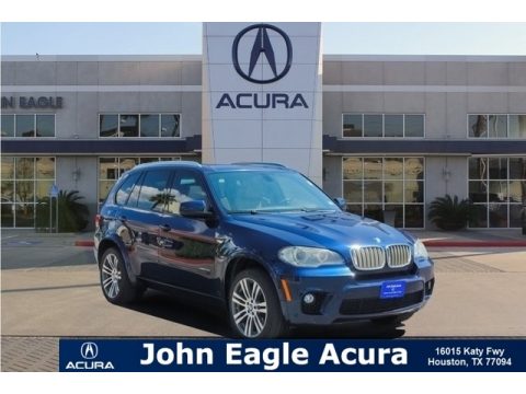 Deep Sea Blue Metallic BMW X5 xDrive 50i.  Click to enlarge.