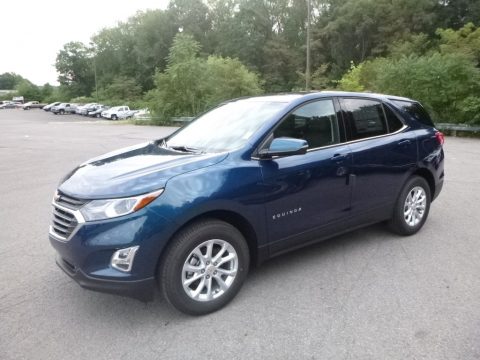 Pacific Blue Metallic Chevrolet Equinox LT AWD.  Click to enlarge.