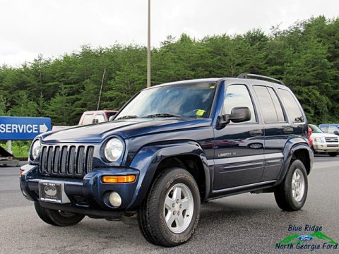 Patriot Blue Pearlcoat Jeep Liberty Limited 4x4.  Click to enlarge.