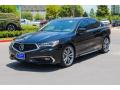 Front 3/4 View of 2019 Acura TLX V6 Advance Sedan #3