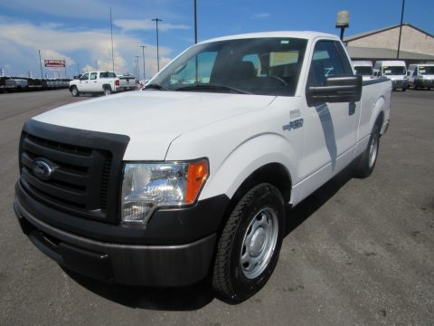 Oxford White Ford F150 XL Regular Cab.  Click to enlarge.