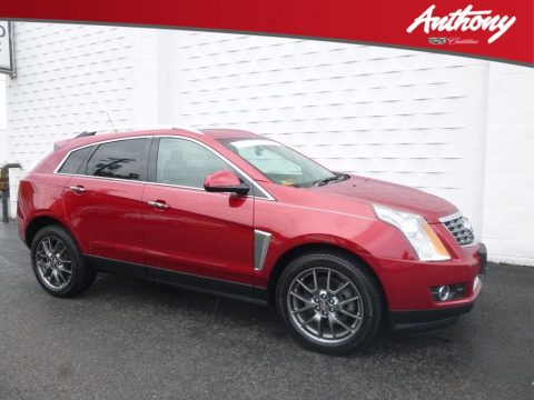 Crystal Red Tincoat Cadillac SRX Performance.  Click to enlarge.